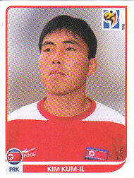 Kim Kum-Il Korea DPR samolepka Panini World Cup 2010 #520